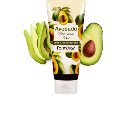 Farm Stay - Avocado Premium Pore Deep Cleansing Foam, 180ml, 227 g, 8809480770890