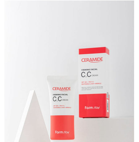 Farm Stay - Ceramide Firming Facial CC Cream, 50g, 72 g, 8809426959266