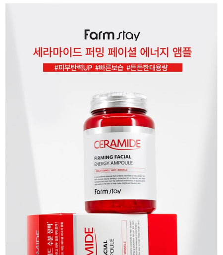 Farm Stay - Ceramide Firming Facial Energy Ampoule, 250ml, 339 g, 8809674690751