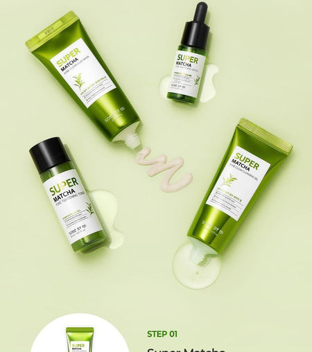 SOME BY MI - Super Matcha Pore Care Starter Kit, 4 pcs, 221 g, 8809647391326