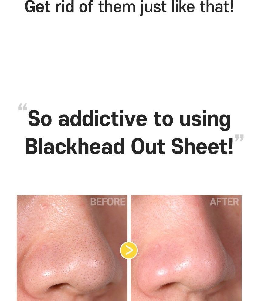 TIA’M - Blackhead Out Sheet, 35 sheets, 152 g, 8809367897009