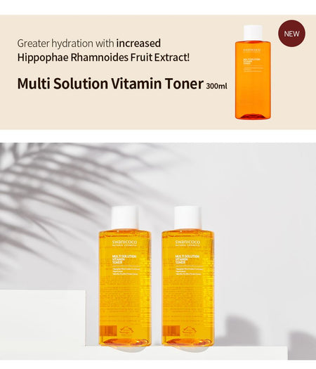 SWANICOCO - Multi Solution Vitamin Toner, 300ml, 349 g, 8809535964359