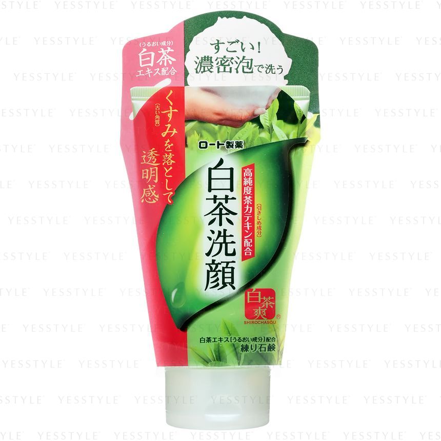 Rohto Mentholatum - Shirochasou White Tea Foam Wash, 120g, 144 g, 4987241122622
