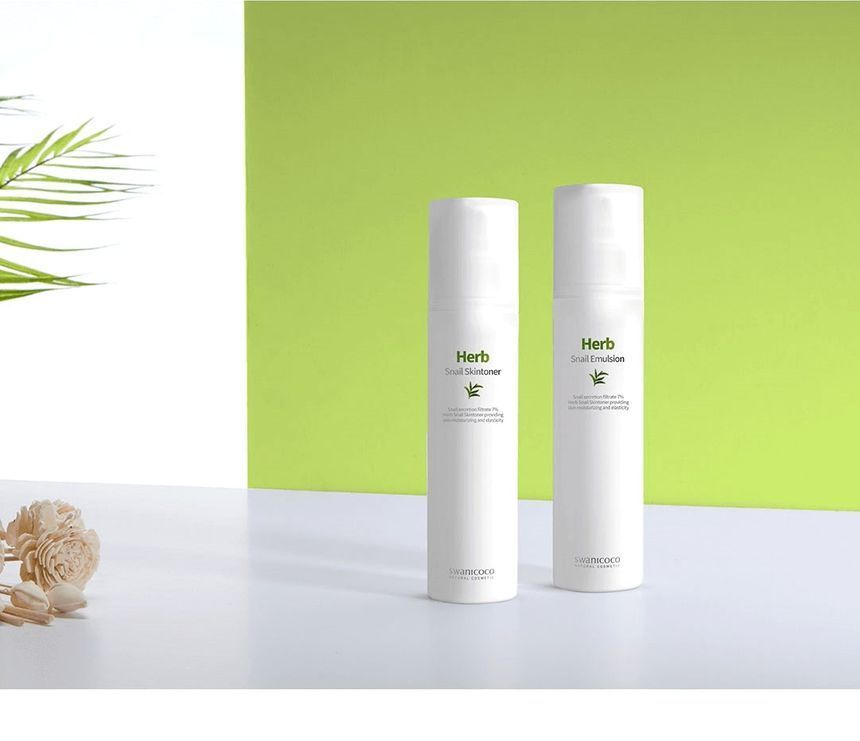 SWANICOCO - Herb Snail Emulsion, 120ml, 226 g, 8809535963369