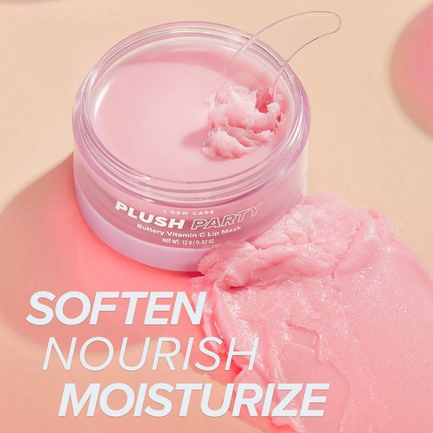 I DEW CARE - Plush Party Buttery Vitamin C Lip Mask, 12g, 46 g, 8806190718105
