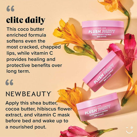 I DEW CARE - Plush Party Buttery Vitamin C Lip Mask, 12g, 46 g, 8806190718105