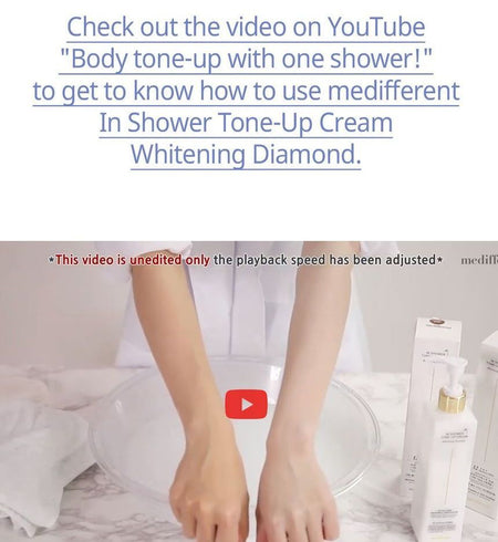 medifferent - In-Shower Tone Up Cream, 300ml, 384 g, 8809492590059