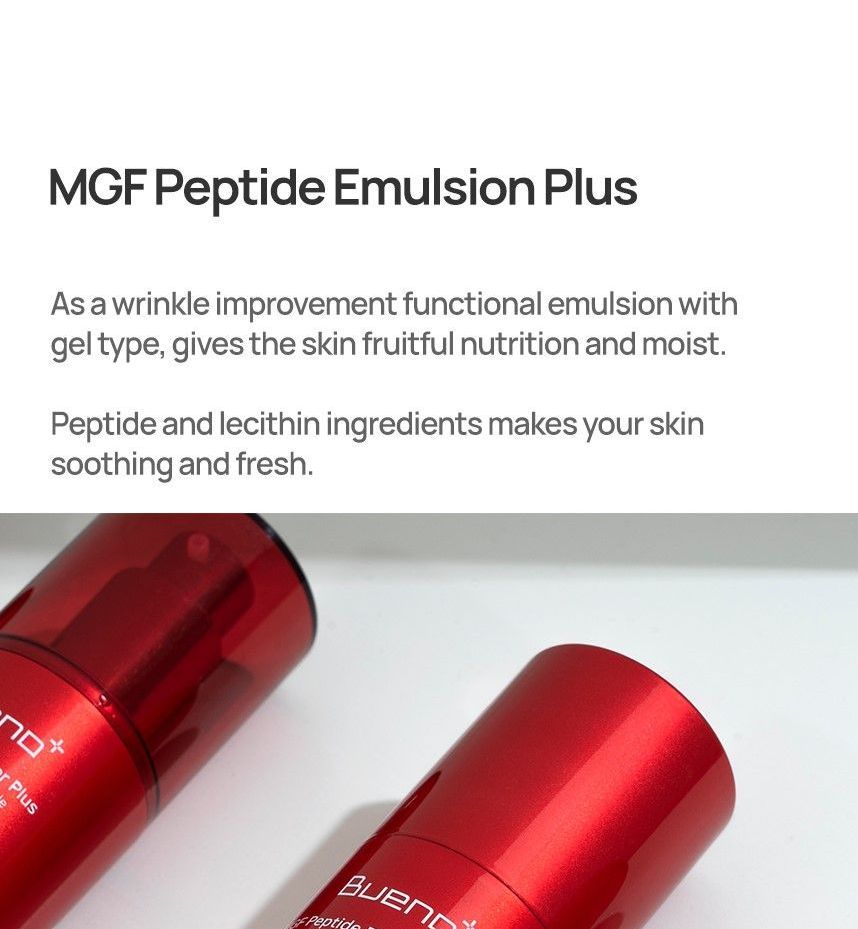 Bueno - MGF Peptide Emulsion Plus, 100ml, 215 g, 8809747300044