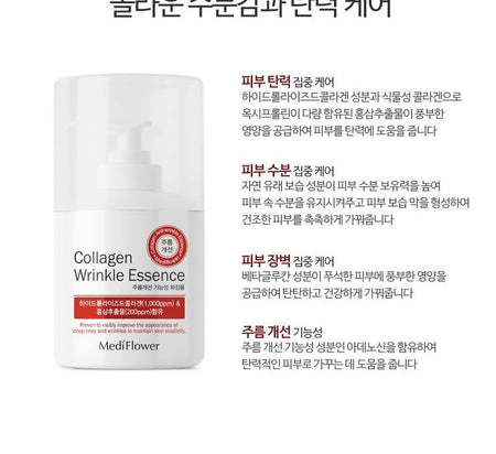 MediFlower - Collagen Wrinkle Essence, 250ml, 306 g, 8809731951078