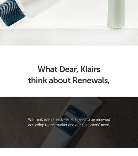 Dear, Klairs - Rich Moist Soothing Cream JUMBO (Renewal), 80ml, 106 g, 8809572891113