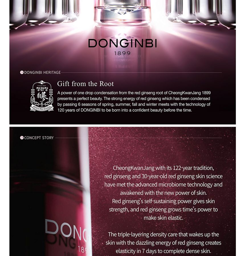 DONGINBI - Red Ginseng Daily Defense Essence EX, 60ml, 255 g, 8809880091618