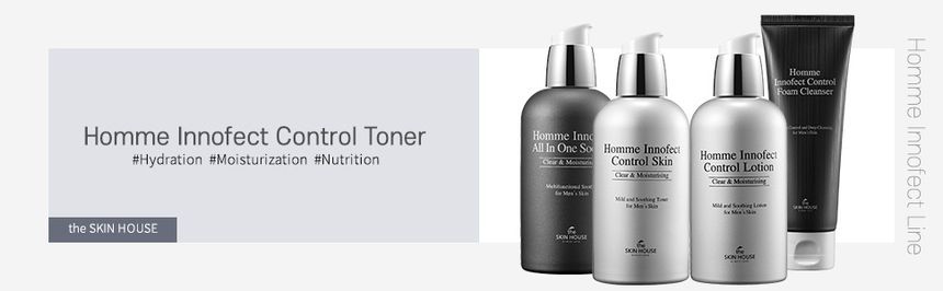 the SKIN HOUSE - Homme Innofect Control Skin, 130ml, 323 g, 8809080821268