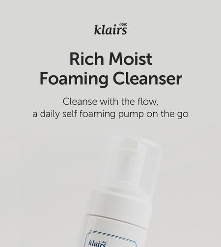 Dear, Klairs - Rich Moist Foaming Cleanser (Renewal), 100ml, 170 g, 8809115025487