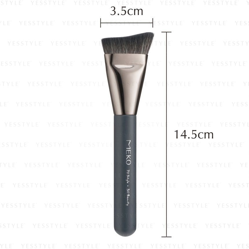 MEKO - Yuansen Veganism Oblique Flat Head Foundation Brush, 1 pc, 51 g, 4712862908030