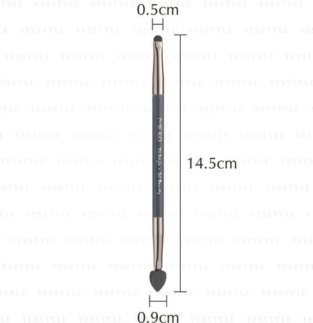 MEKO - Yuansen Veganism Double-Headed Eyeliner Glitter Silicone Brush, 1 pc, 16 g, 4712862908146