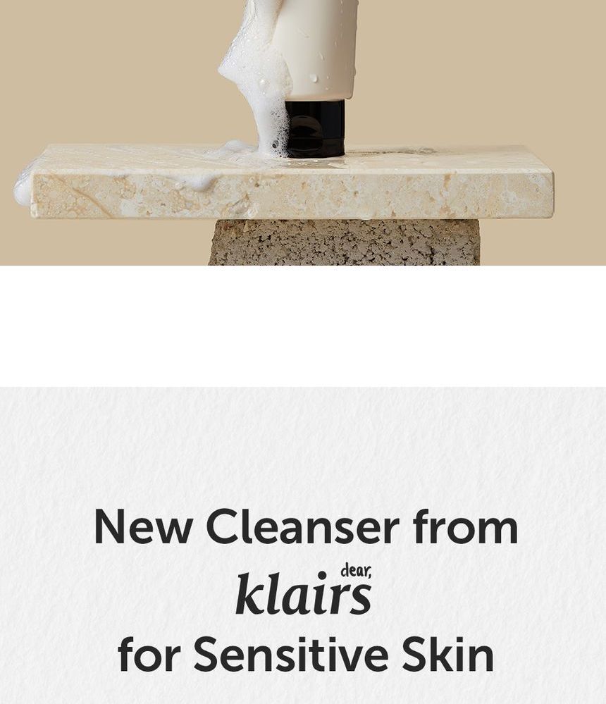 Dear, Klairs - Gentle Black Facial Cleanser, 140ml, 190 g, 8809572891137