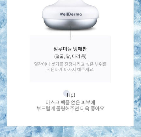WellDerma - Face & Eye Cooling Massage Stick, 1 pc, 141 g, 8809502184049