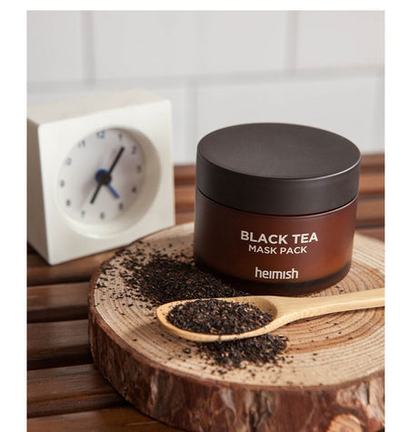 heimish - Black Tea Mask Pack, 110ml, 230 g, 8809481760906