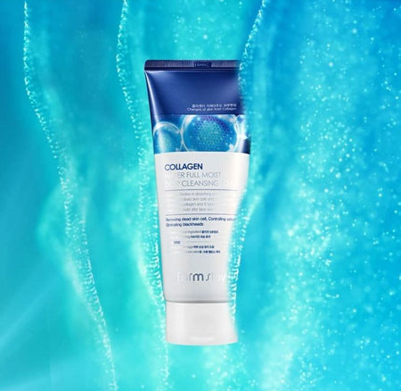 Farm Stay - Collagen Water Full Moist Deep Cleansing Foam, 180ml, 225 g, 8809480770968