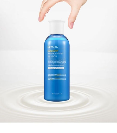 Farm Stay - Collagen Water Full Moist Emulsion, 200ml, 269 g, 8802221002175
