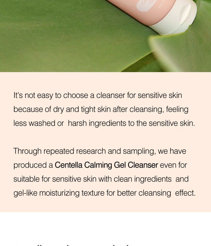 Barr - Centella Calming Gel Cleanser, 120ml, 162 g, 8809738311790