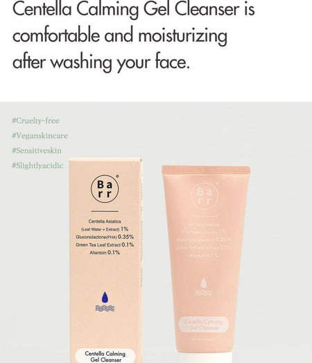 Barr - Centella Calming Gel Cleanser, 120ml, 162 g, 8809738311790