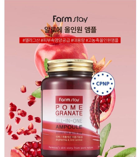 Farm Stay - Pomegranate All-In-One Ampoule, 250ml, 336 g, 8809469772891