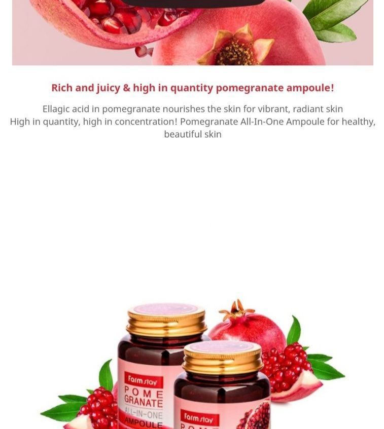 Farm Stay - Pomegranate All-In-One Ampoule, 250ml, 336 g, 8809469772891