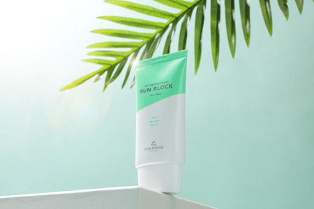 the SKIN HOUSE - UV Protection Sun Block Tea Tree, 50ml, 72 g, 8809080821473