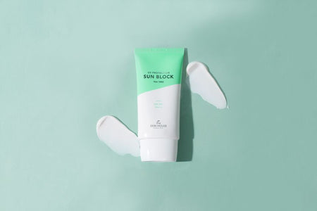the SKIN HOUSE - UV Protection Sun Block Tea Tree, 50ml, 72 g, 8809080821473