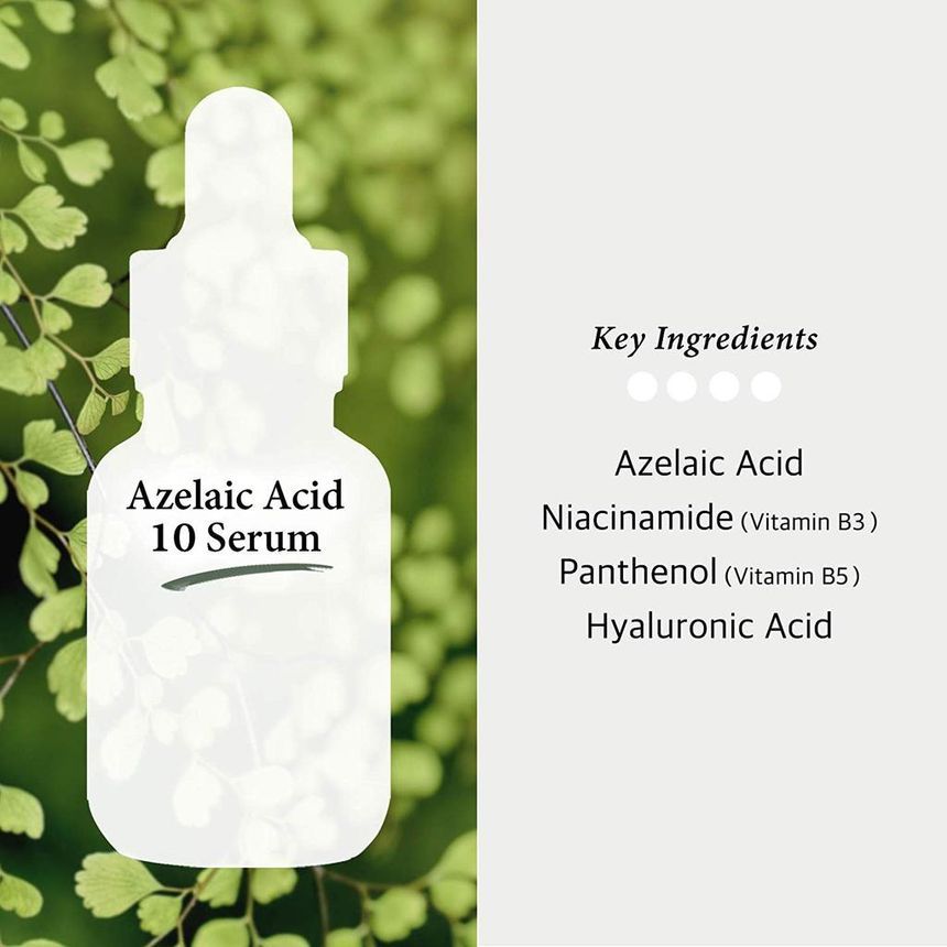 Cos De BAHA - AZ Azelaic Acid 10 Serum, 30ml, 69 g, 8809240318126