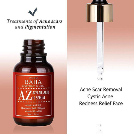 Cos De BAHA - AZ Azelaic Acid 10 Serum, 30ml, 69 g, 8809240318126