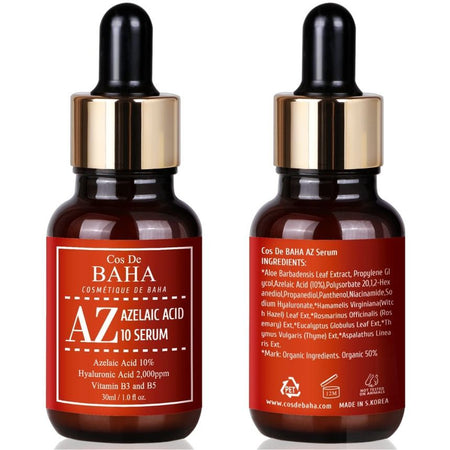 Cos De BAHA - AZ Azelaic Acid 10 Serum, 30ml, 69 g, 8809240318126