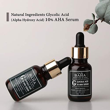 Cos De BAHA - G Glycolic Acid 10 AHA Serum, 30ml, 68 g, 8809240317839