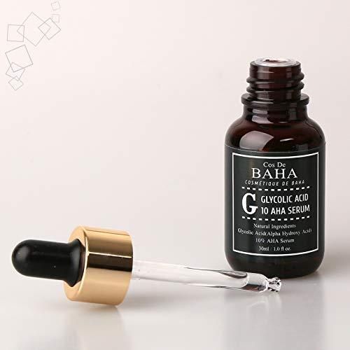 Cos De BAHA - G Glycolic Acid 10 AHA Serum, 30ml, 68 g, 8809240317839