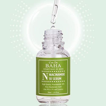 Cos De BAHA - N Niacinamide 10 Serum Jumbo, 60ml, 90 g, 8809240318355