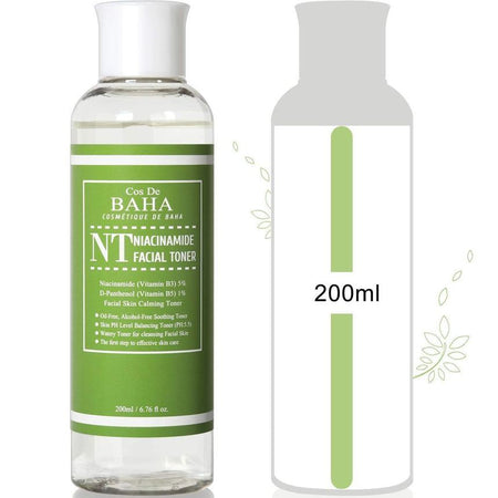 Cos De BAHA - NT Niacinamide Facial Toner, 200ml, 254 g, 8809240318188