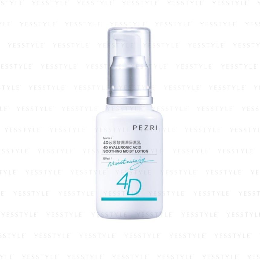 PEZRI - 4D Hyaluronic Acid Soothing Moist Lotion, 50ml, 150 g, 4713648994988
