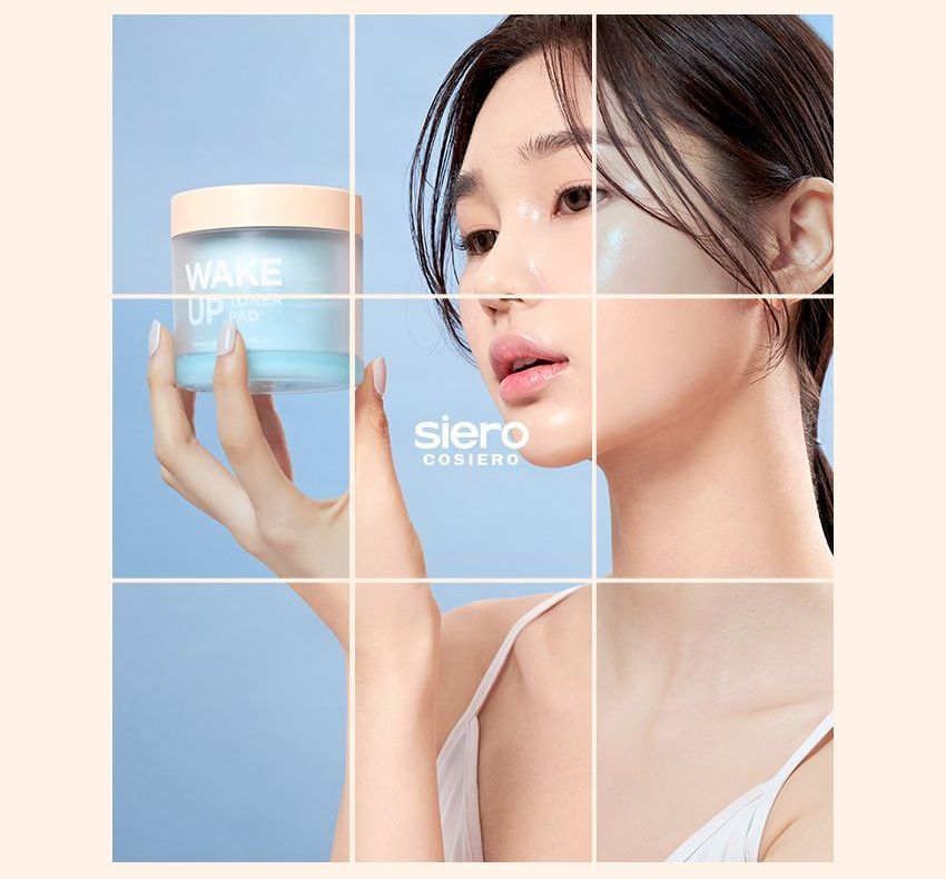 siero - Wake Up Toner Pad, 60 pads, 308 g, 8809451796928