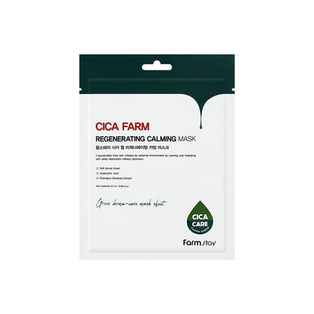 Farm Stay - Cica Farm Regenerating Calming Mask Set, 25ml x 10 pcs, 250 g, 8809783320242