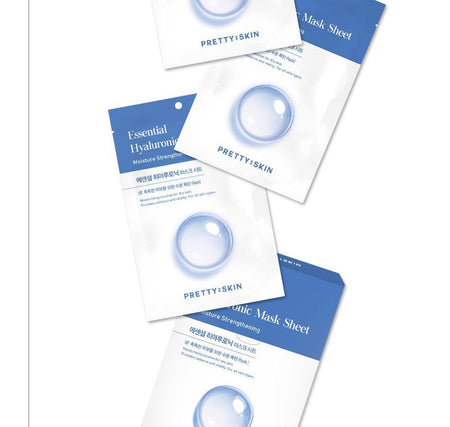 Pretty skin - Essential Hyaluronic Mask Sheet, 25ml x 1 pc, 90 g, 