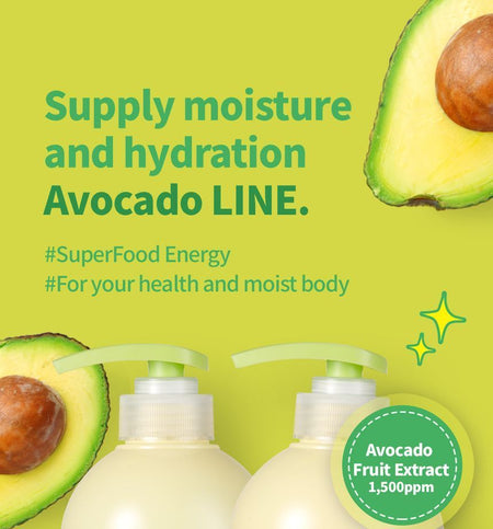 esfolio - Avocado Body Lotion, 500ml, 566 g, 8809589392726