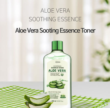 esfolio - Soothing Essence Toner Aloe Vera, 400ml, 453 g, 8809386880853