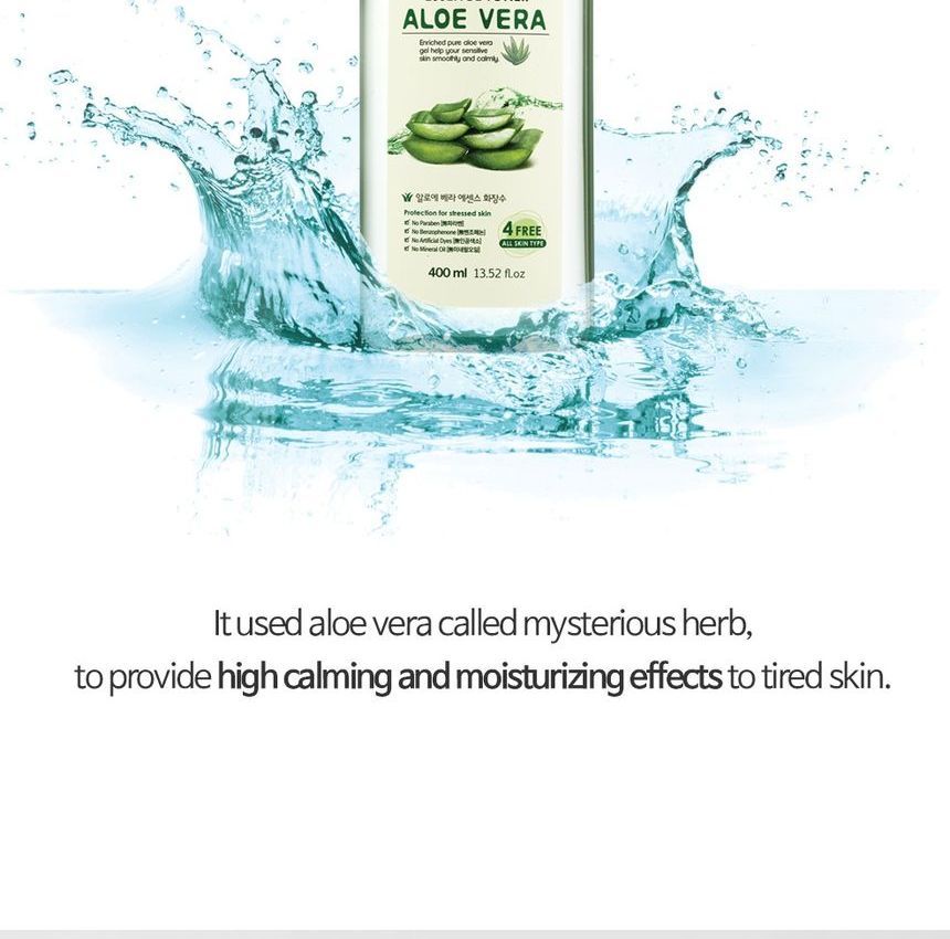 esfolio - Soothing Essence Toner Aloe Vera, 400ml, 453 g, 8809386880853