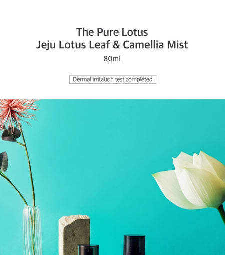 THE PURE LOTUS - Jeju Lotus Leaf & Camelia Mist, 80ml, 128 g, 8809079204102