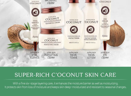 esfolio - Super-Rich Coconut Eye Cream, 40ml, 56 g, 8809386885308