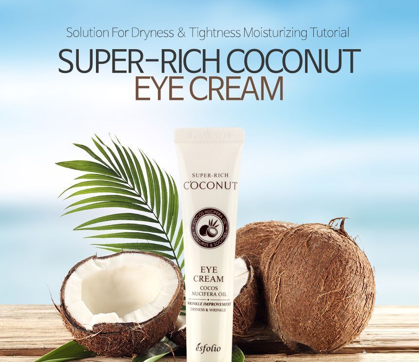 esfolio - Super-Rich Coconut Waterful Cream, 120ml, 171 g, 8809386885285