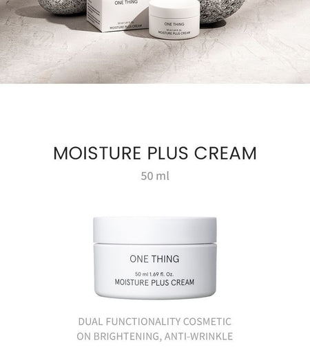 ONE THING - Moisture Plus Cream, 50ml, 105 g, 8809416472089