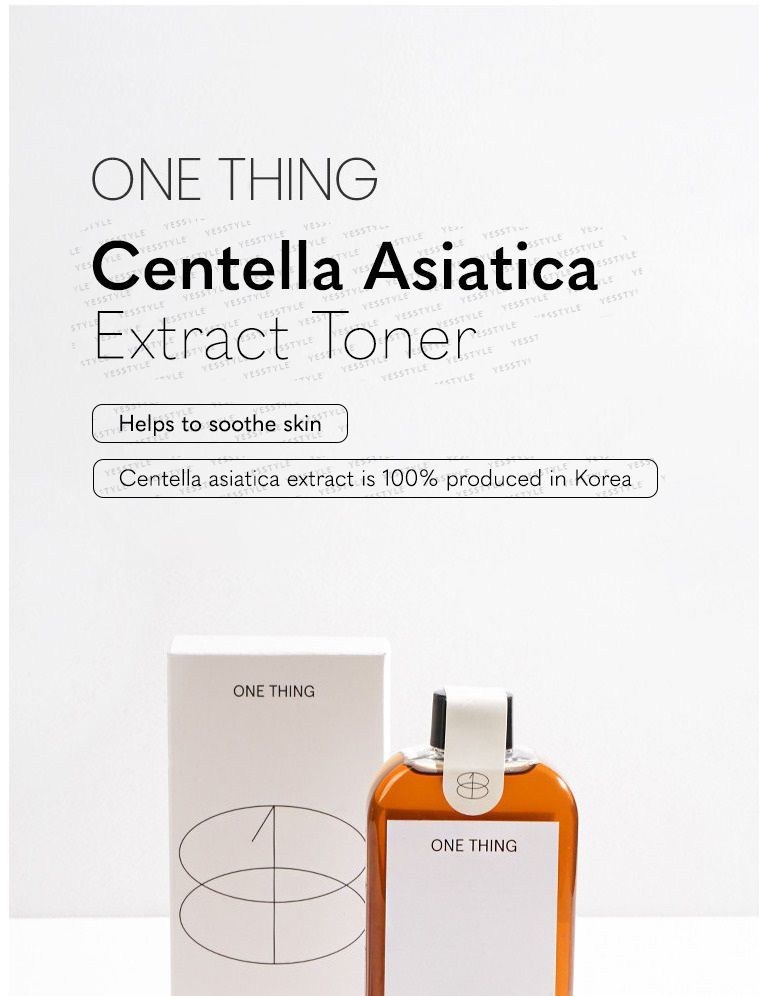ONE THING - Centella Asiatica Extract Toner, 150ml, 201 g, 8809704190022