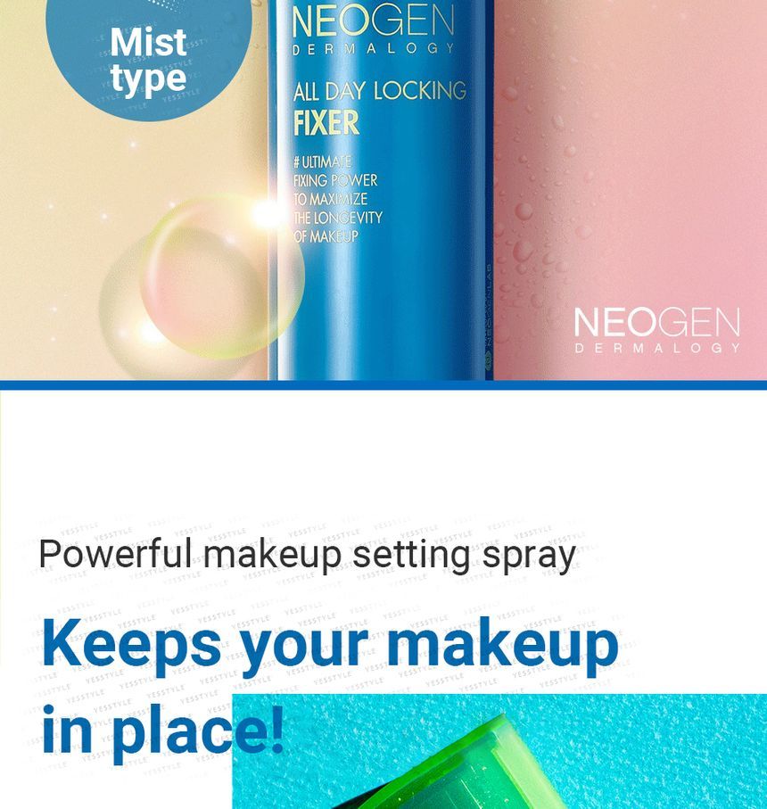 NEOGEN - Dermalogy All Day Locking Fixer, 80ml, 114 g, 8809653242551